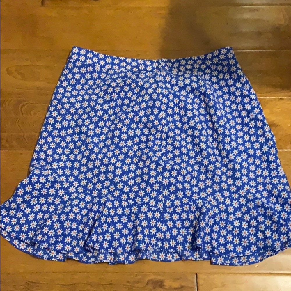 Madewell flower skirt